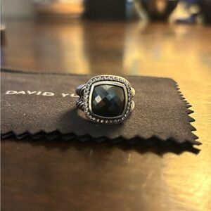 David Yurman Albion Hematite ring